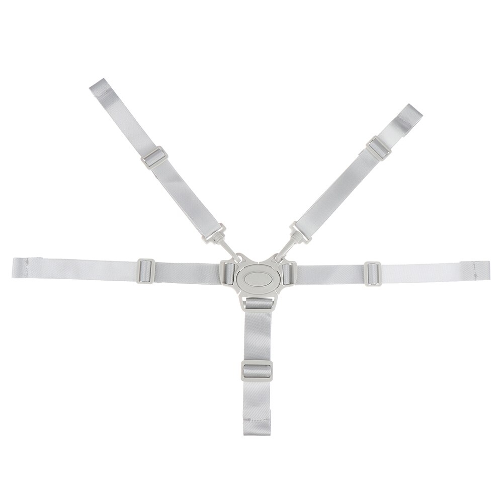 Universal matningsstol för barnmatsal säkerhetsbälte bärbar sits lunchstol säkerhetsbälte 36cm i längd 25cm i diameter: Gy