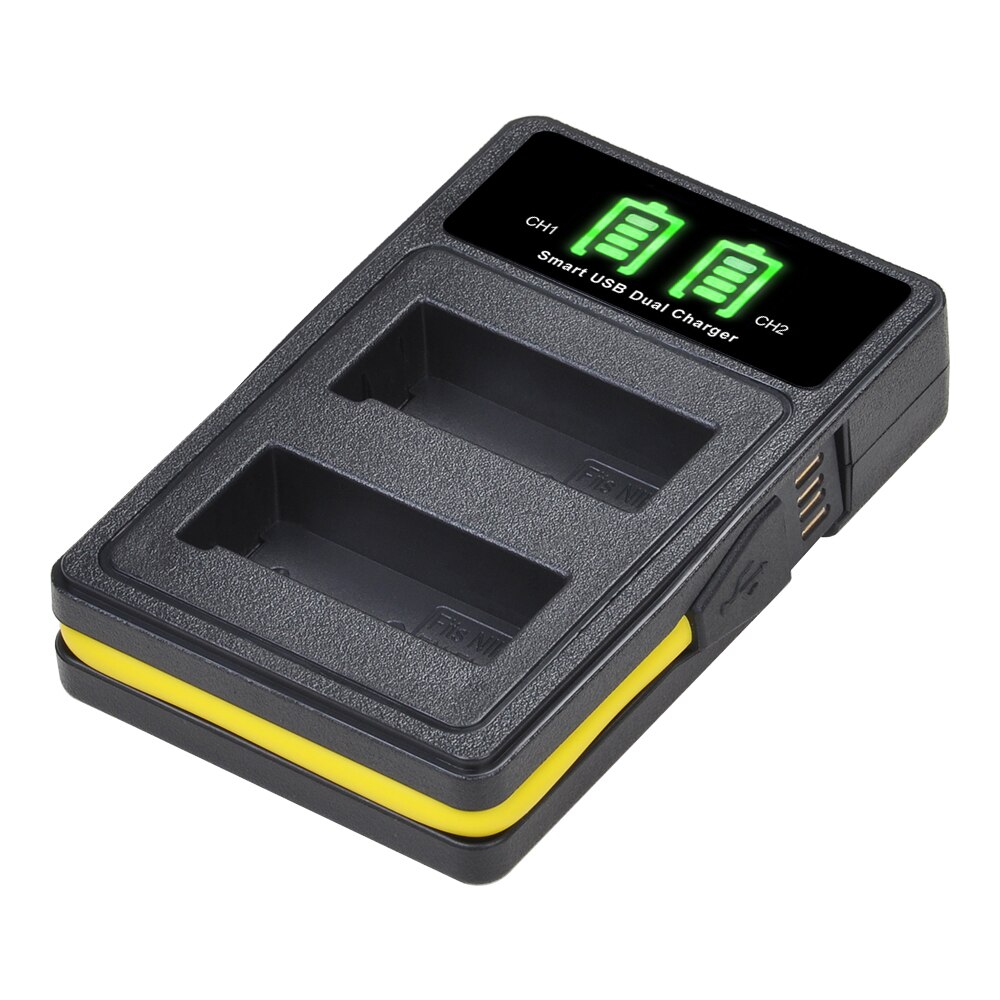 4Pc 7.4V 1800Mah EN-EL9 En EL9 Oplaadbare Batterij Lader Met Usb Opladen Kabel Voor Nikon D40 D40X d60 D3000 D5000 Camera
