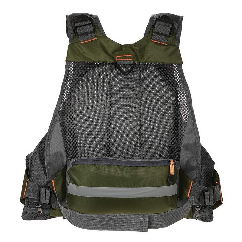 Fly Fishing Vest Breathable Padded Superior 209Lb Bearing Life Safety Jacket Fishing Vest for Swimming Sailing Boating Kayak
