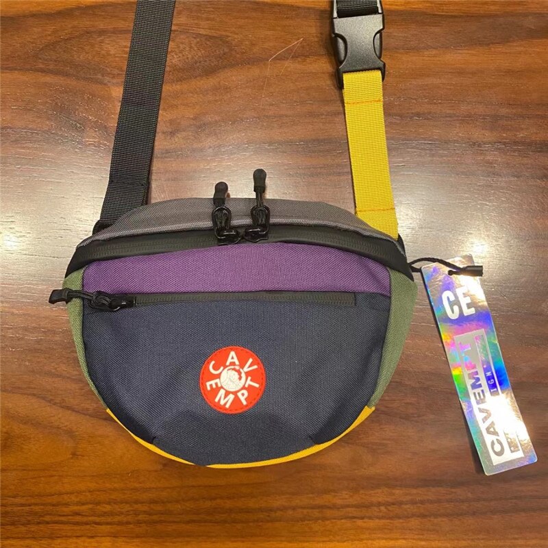 Patchwork Cavempt Tas Mannen Vrouwen Crossbody Ce Schoudertas Cav Empt Canvas Tas 1:1 Tag Label: GRAY
