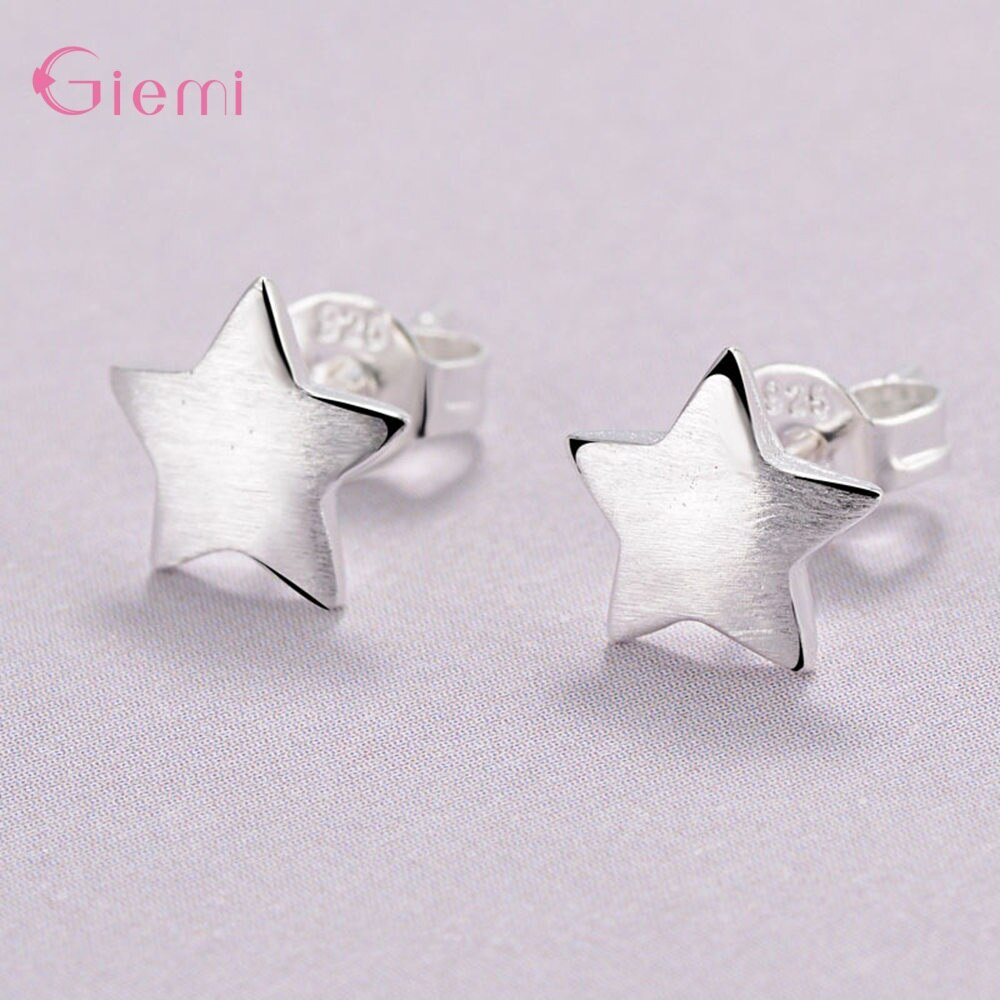 Cute Cartoon 925 Sterling Silver Orecchini Con Perno Coniglio Star Farfalla Della Piuma Gioelleria Raffinata E Alla Moda Delle Donne Della Ragazza Bambino Brithday Regalo