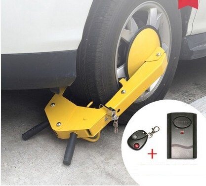 吸いディスクタイプ車のタイヤロック吸盤セダンタイヤクランプロック盗難防止オートホイールクリップツール車のステアリングホイール Grandado