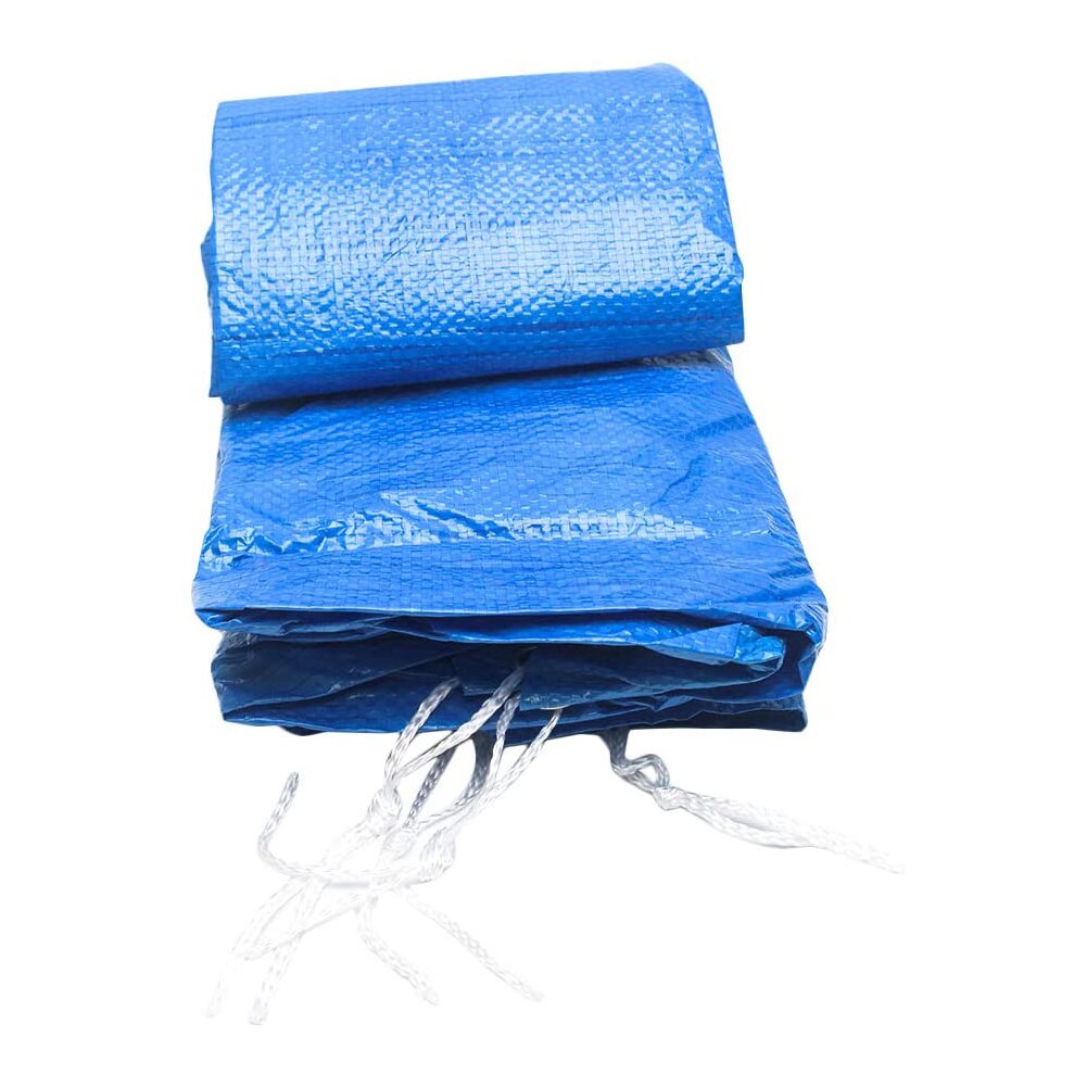 Zwembad Cover Zwemmen Rechthoekige Zwembad Cover Waterdichte Stof Zwembad Doek Met Touw Uv Slip Mat Thuis Zwembad Accessor: 260x170cm