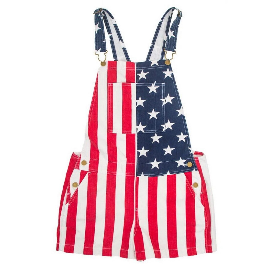 Frauen Männer Denim Overall Jeans Shorts Amerikanische flagge Drucken Lässige Paar Overalls Shorts Strampler Kurze Hosen Streetwear: 3XL