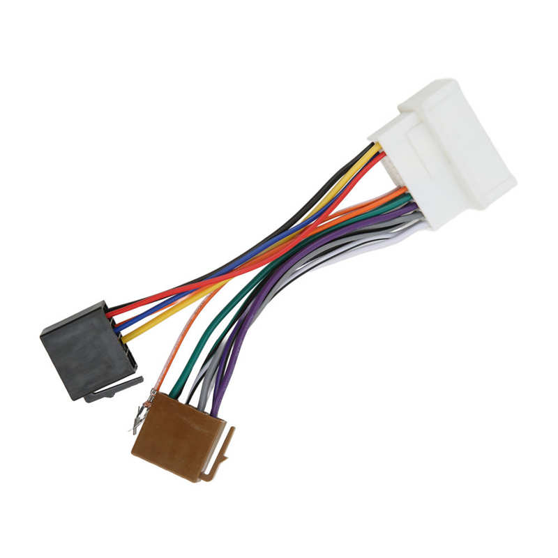 Radio Wiring Harness Adapter ISO Radio Harness Adapter Portable for Auto Spare Parts