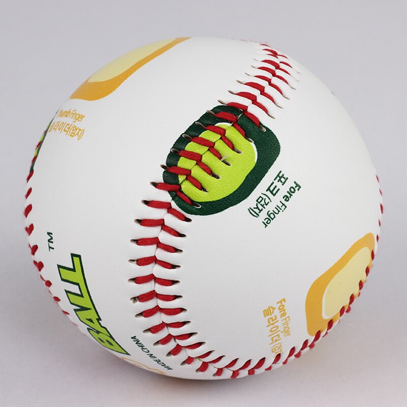 9 &quot;PVC Gelegentliche aufbringen Gummi Weiche Baseball Ball für Sicherheit Kind und Männer der Praxis Team Spiel Harten Baseball Ball