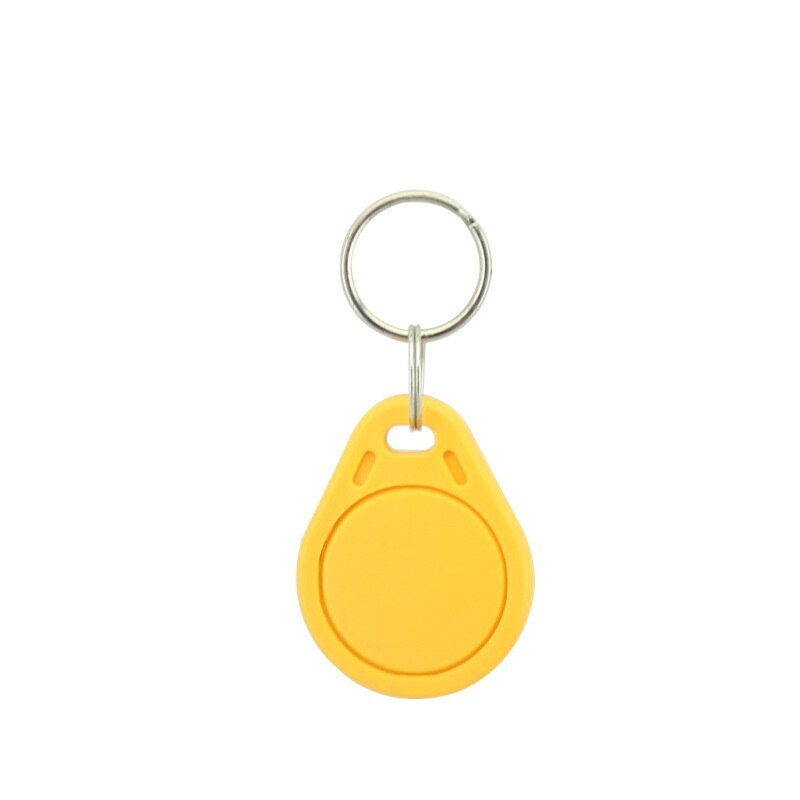 5pcs/lot 13.56MHz UID Changeable Keyfobs Token NFC Tag Rewritable RFID Writable Access Control Key Card Used to Copy /Clone Card: 5pcs yellow