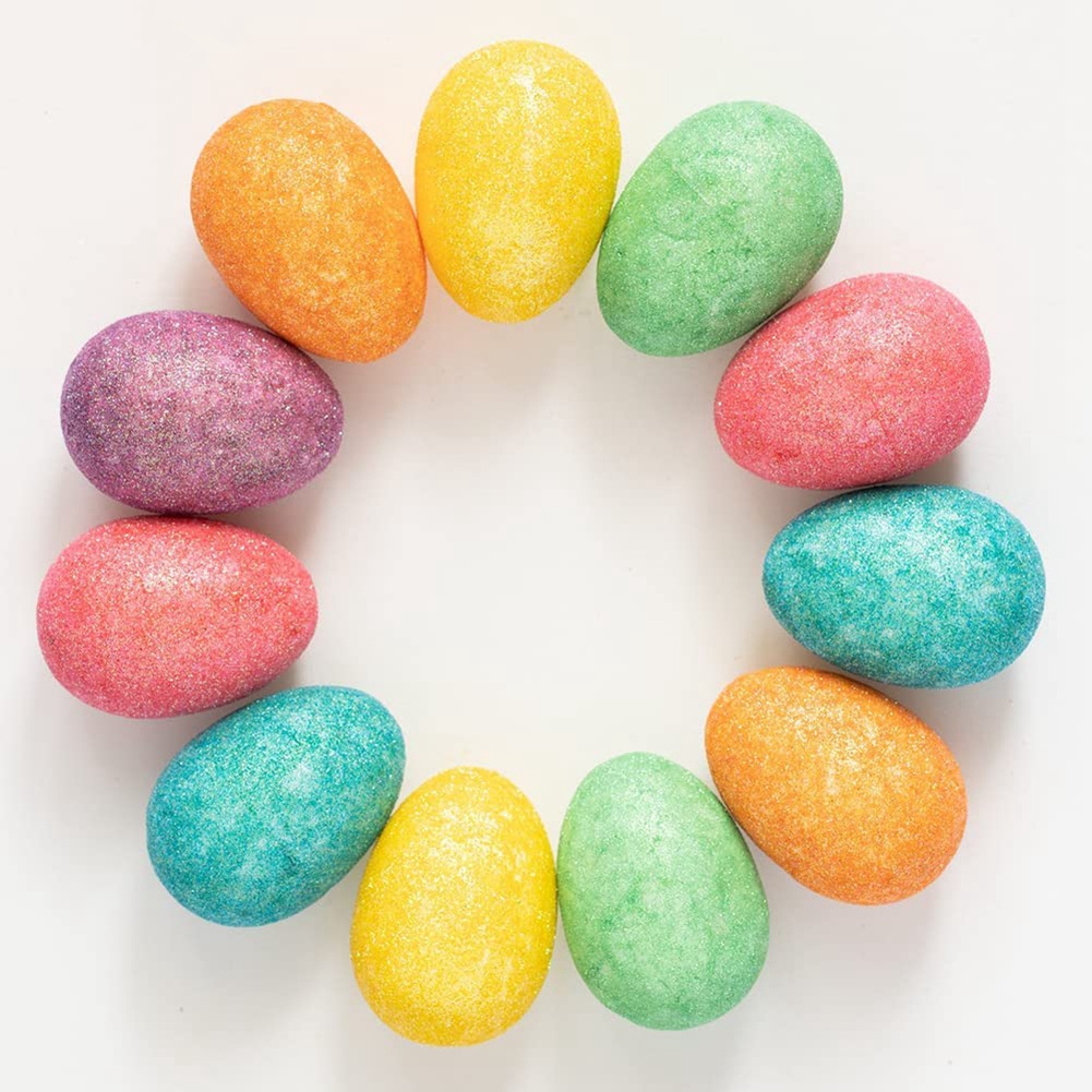 12 Pack 3 Inch Easter Foam Egg White Styrofoam Egg Craft Egg Foam Natural Polystyrene Egg Foam Handmade Egg Ball