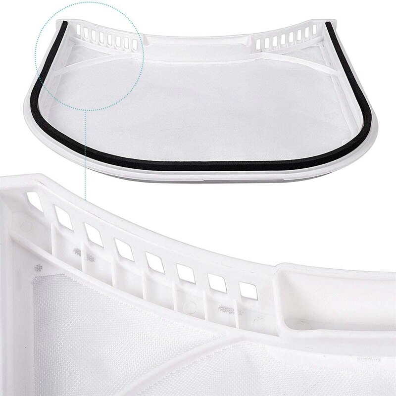 2 Pack of Dryer Lint Sn with Felt Rim Seal for LG 5231EL1003B DLE2512W DLE2514W