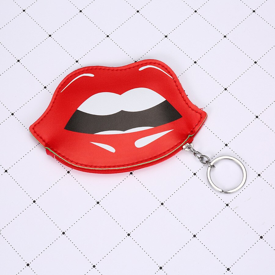 Dessin animé Mini porte-monnaie petit zéro portefeuille pochette porte-clé femmes enfants filles Kawaii porte-carte d'argent changement sacs à main 5 pièces