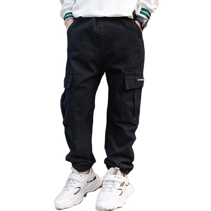 Boys Pants Spring and Autumn Children's Casual Sports Trousers All-match Overalls Kids Clothes BK01