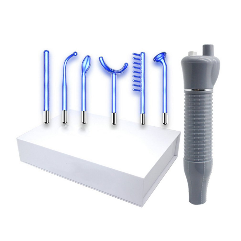 Apparatus High Frequency Facial Machine For Hair Face Anti Aging Therapy Pimple Tool Fusion Neon+Argon Wands Skin Beauty