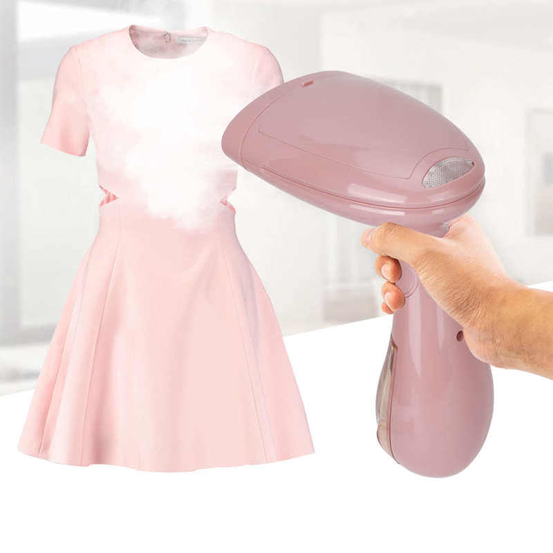 1500w kraftfulde tøjdampere bærbare 120ml dampstrygemaskine hurtigopvarmet håndholdt tøjdamper pink eu-stik 220v