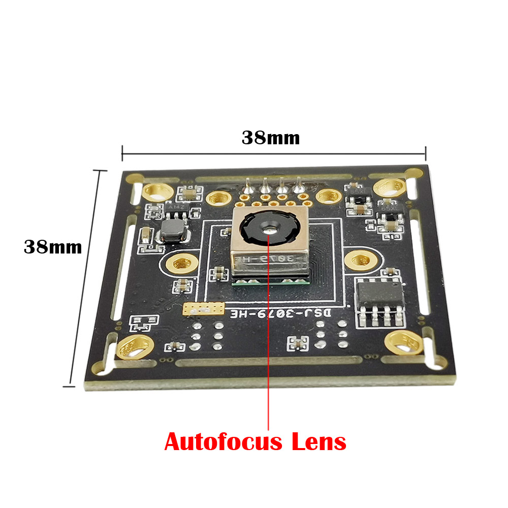 8MP Autofocus USB2.0 Camera with IMX179 Sensor Support UVC OTG Plug and Play 100 Degree No Distortion Lens 4K USB Video WebCam