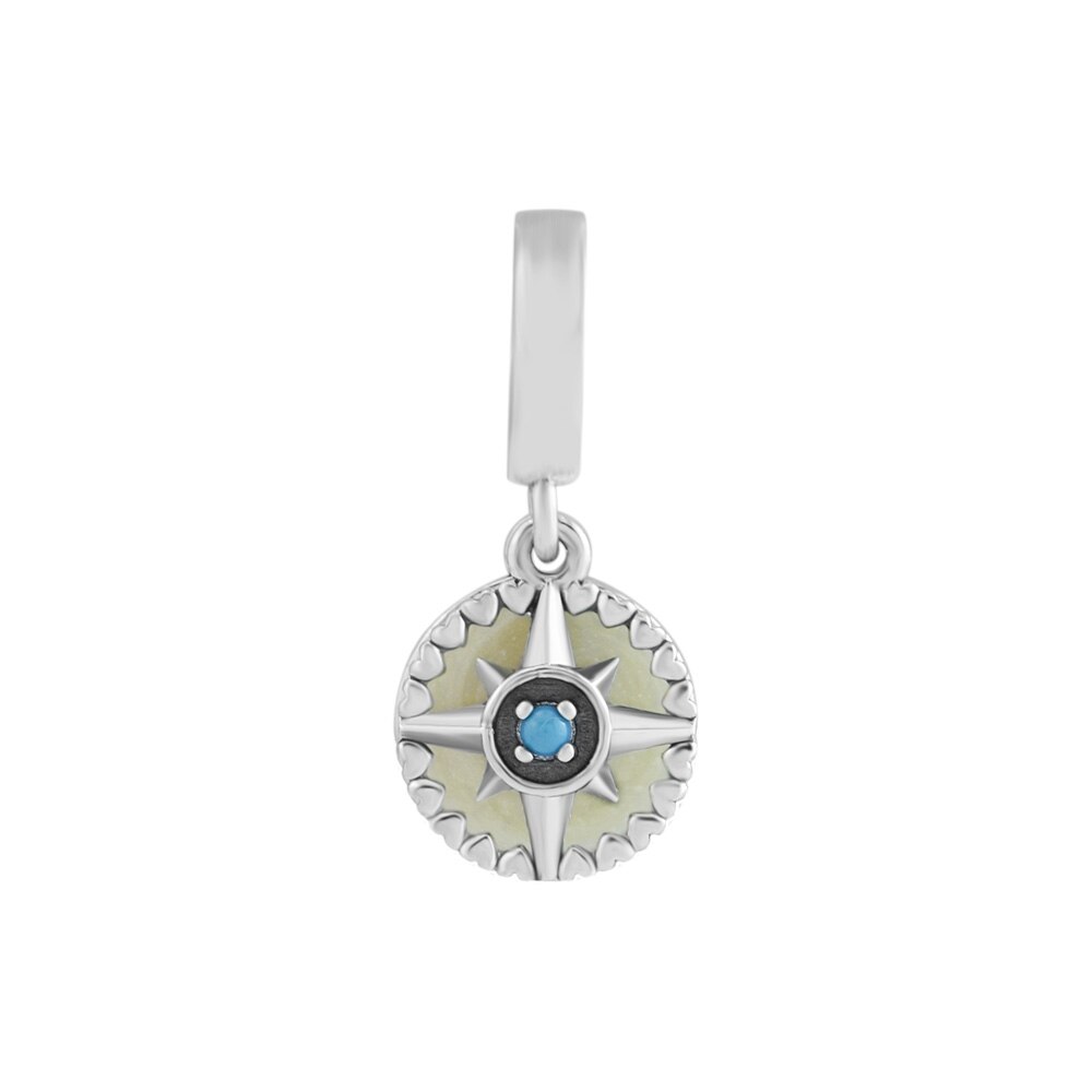 Perline 925 Sterling Silver New York Mette In Evidenza Ciondola il Fascino Misura Pendenti E Ciondoli Bracciali Gioielli FAI DA TE per Le Donne Degli Uomini del Regalo 02775: Compass Rose