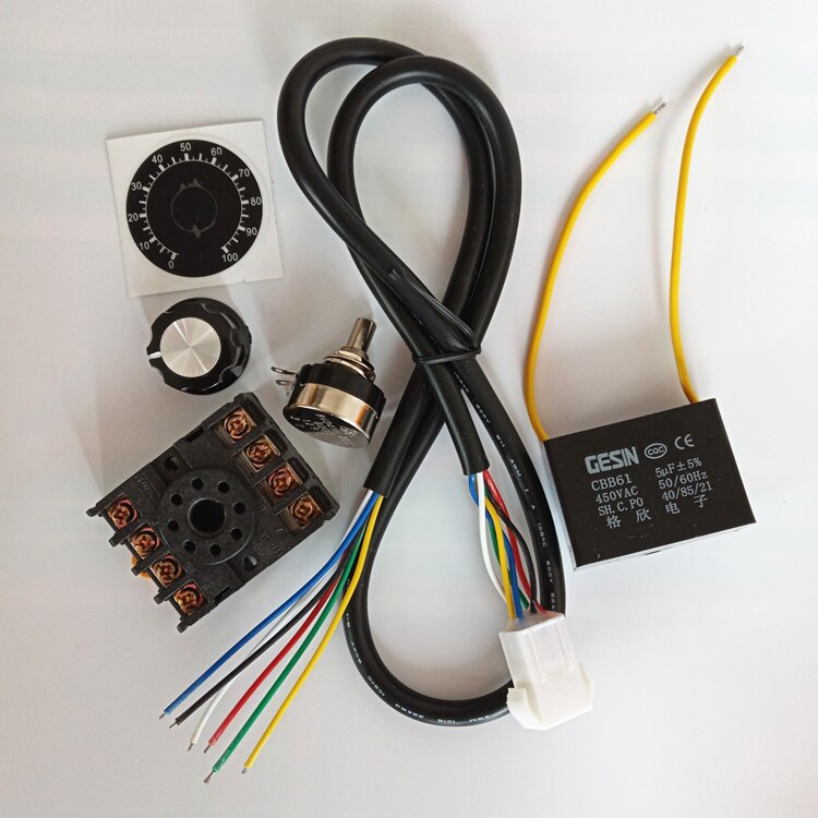 Motor Speed Controller AC 220V 50HZ Corotation Reverse Option LED indicator