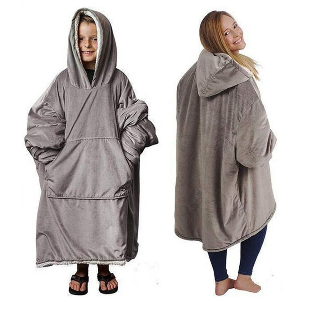 Blanket Hoodie Soft&Warm Coat Wear Oversized Sweatshirt