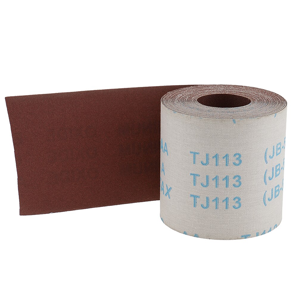 10m X 100mm Waterproof Emery Cloth Sandpaper Roll Abrasive Tool 180 Grit