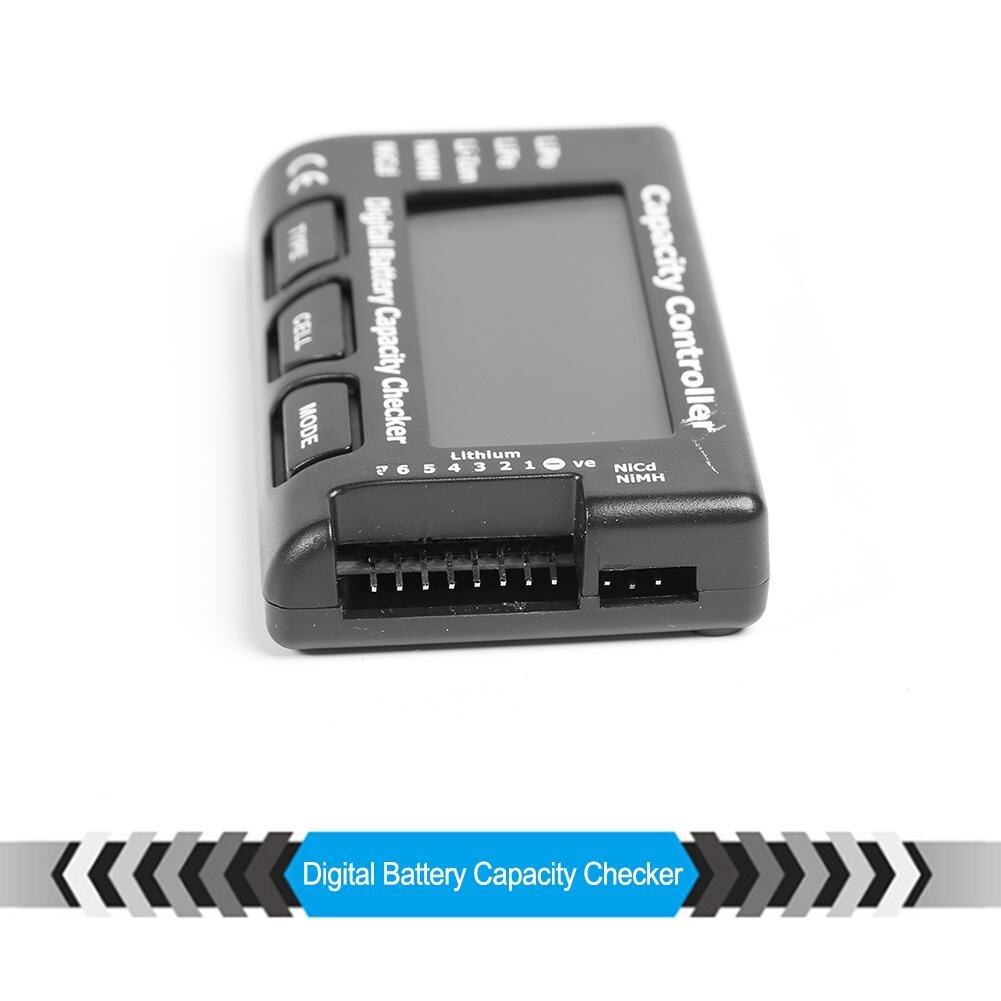 Digital Battery Capacity Checker RC CellMeter 7 Durable and Portable Practical Screen Display for Li-ion NiMH Nicd Batteries