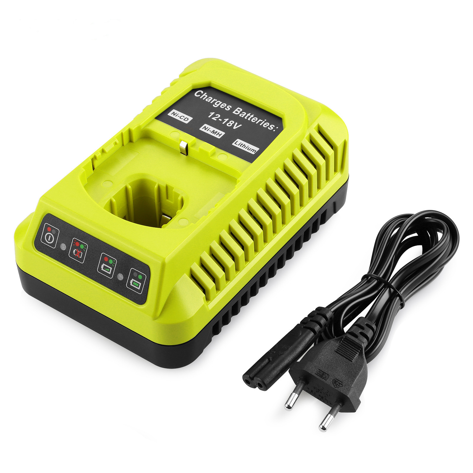 Cargador de batería P117 para Ryobi 12V 14,4 V 18V Li-ion Ni-CD Ni-Mh batería P100 P102 P103 P105 P107 P108 P118 uso de batería de litio: 15A