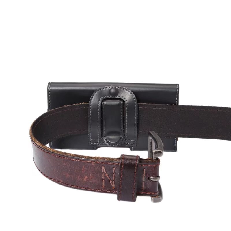 Telefon fallen Für Samsung Galaxis A40 fallen Halfter Haut Taille Hängen Gürtel Clip Leder Tasche fallen Für Samsung A40 Handy, Mobiltelefon telefon tasche