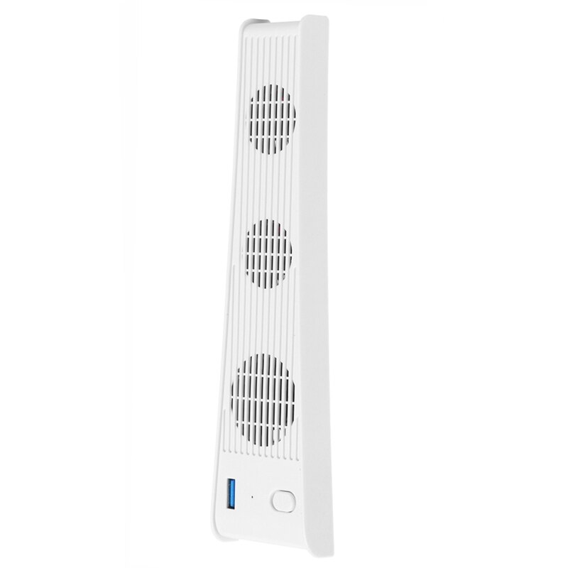 PS5 Cooler - 3 Fan Cooling Stand for PlayStation 5 Console - Dock Supporter: White