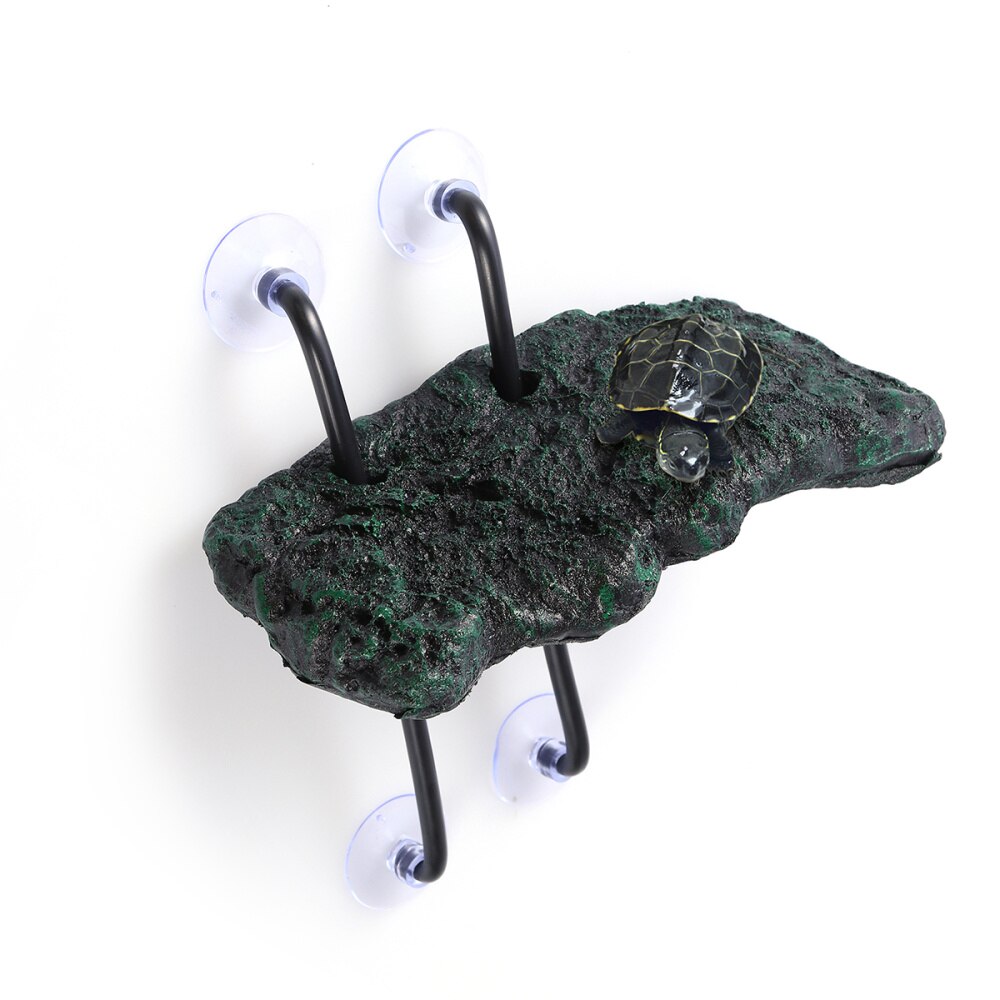 Turtle Dock Basking Platform Floating Turtle Pier with Suction Cups