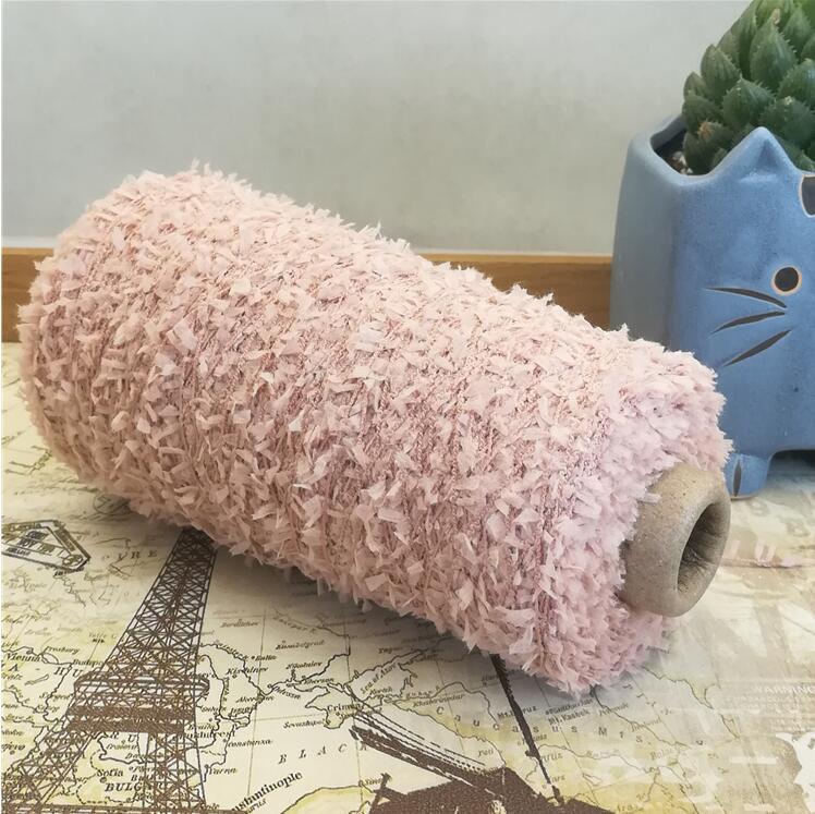 200g/Lot Fancy butterfly Yarn for Knitting Feather Crochet Yarn For Crocheting thread to knitted patchwork fabric Line handmake: dou sha feng