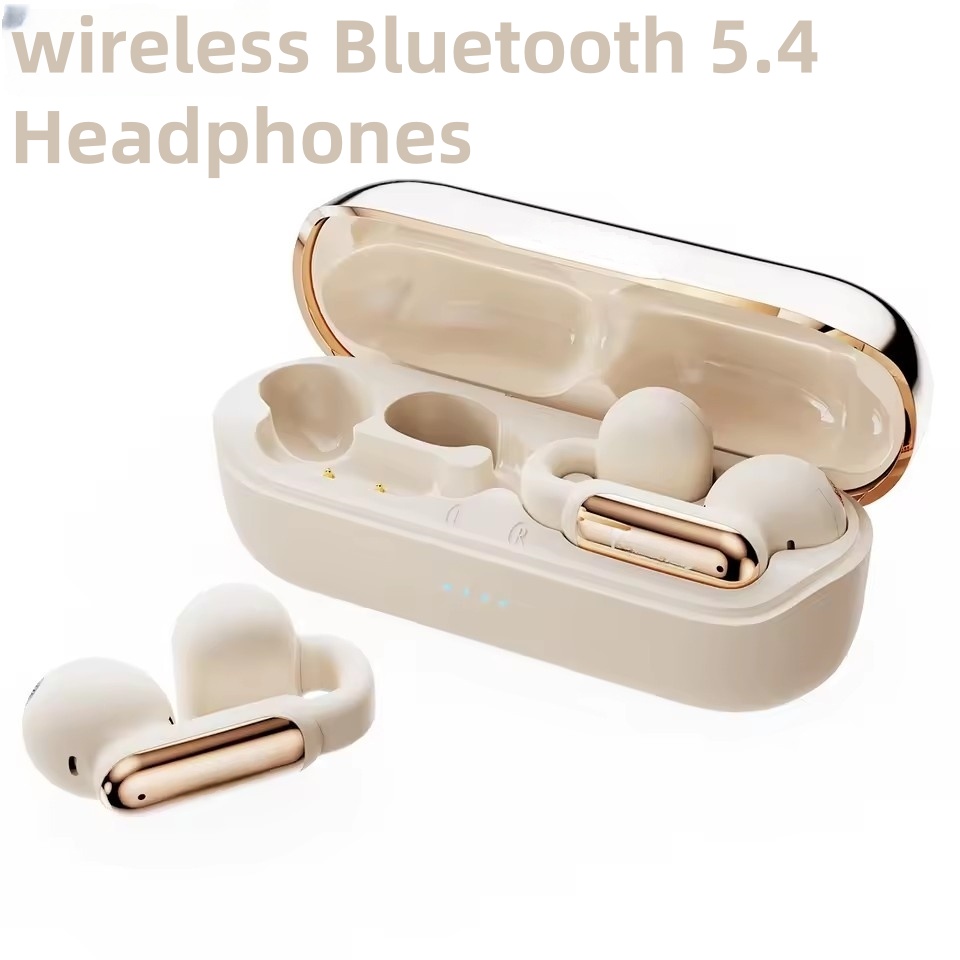 Ruisonderdrukkende Bluetooth 5.4 oortelefoon Sport Bluetooth 5.4 draadloze oortelefoon met microfoon Waterdichte IPX5-hoofdtelefoon voor Xiaomi