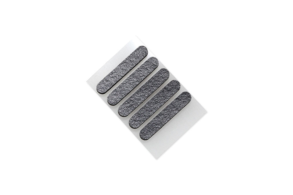 KPrepublic Gasket Strip Gasket Pad Pads Stickers Foam PORON Material for Mechanical Keyboard LE20 Black Thick Round Corner: Red / Brown Switch
