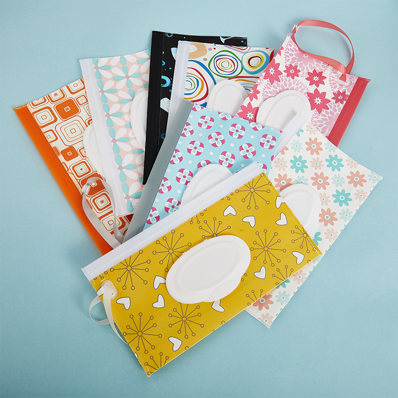 Eva Baby Nat Vegen Pouch Snap-Band Navulbare Natte Doekjes Tas Veeg Houder Case Outdoor Draagbare Herbruikbare Nuttig Tissue doos