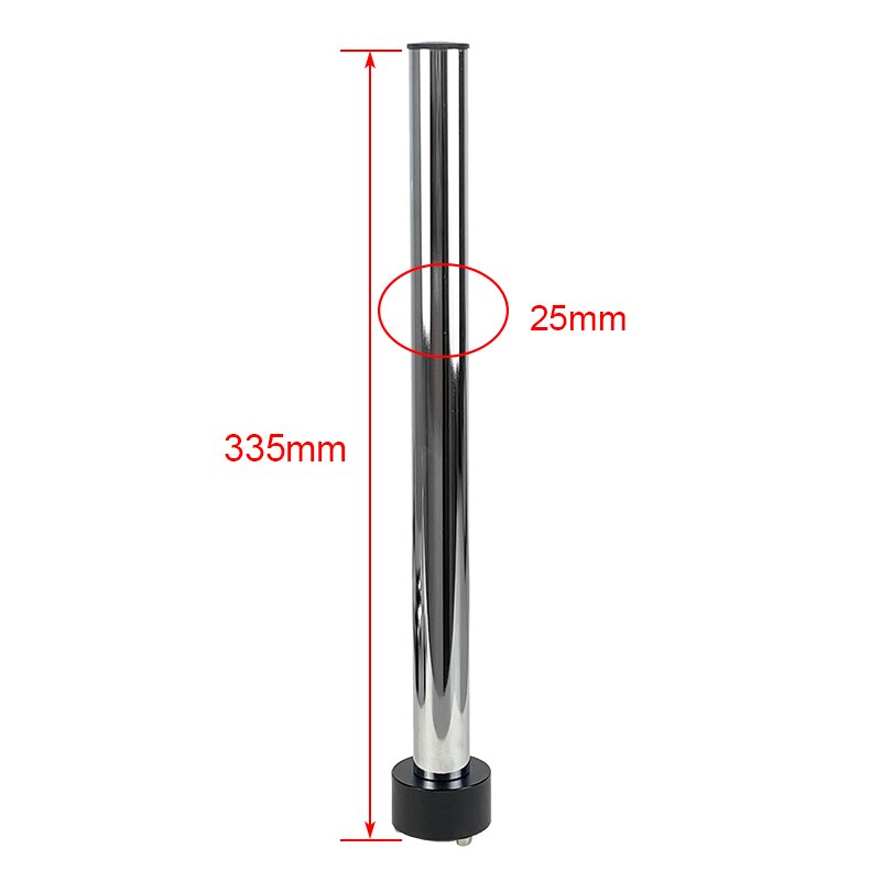 Microscope Stand Holder Metal Bracket Rod Bar Pillar For Microscope Industry Video Camera: Silver