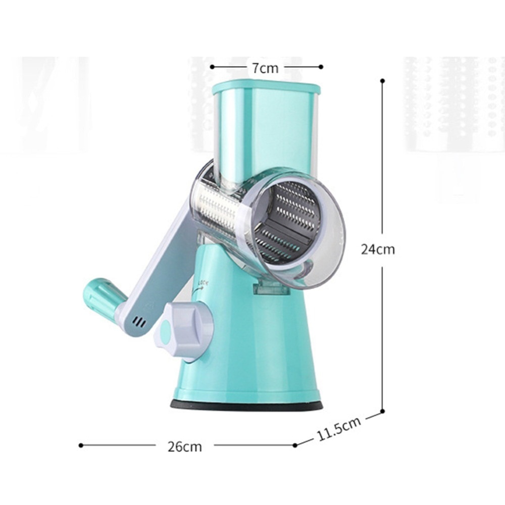 Rotating Fruit Cutter Multifunctional Grater Vegetable Fruit Rotating Cu... – Vicedeal