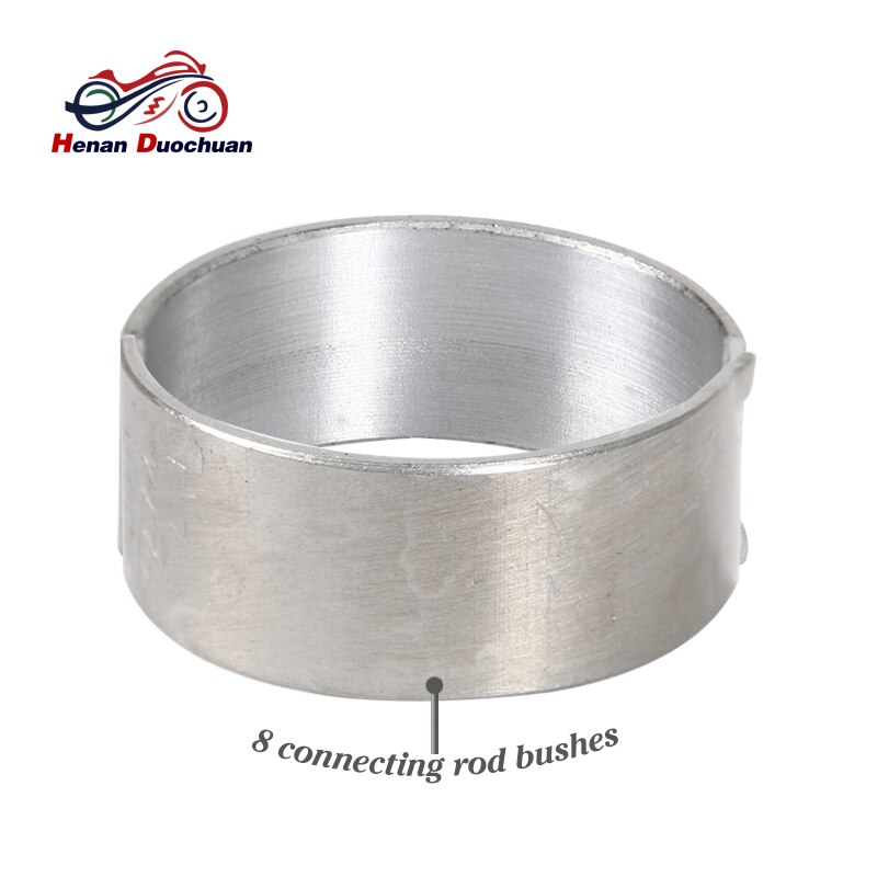 Piezas de motor de motocicleta, biela Con rodamiento de varilla y cigüeñal, azulejo de eje de cigüeñal para Kawasaki ZZR400 ZZR 400 ZR400 xanthis