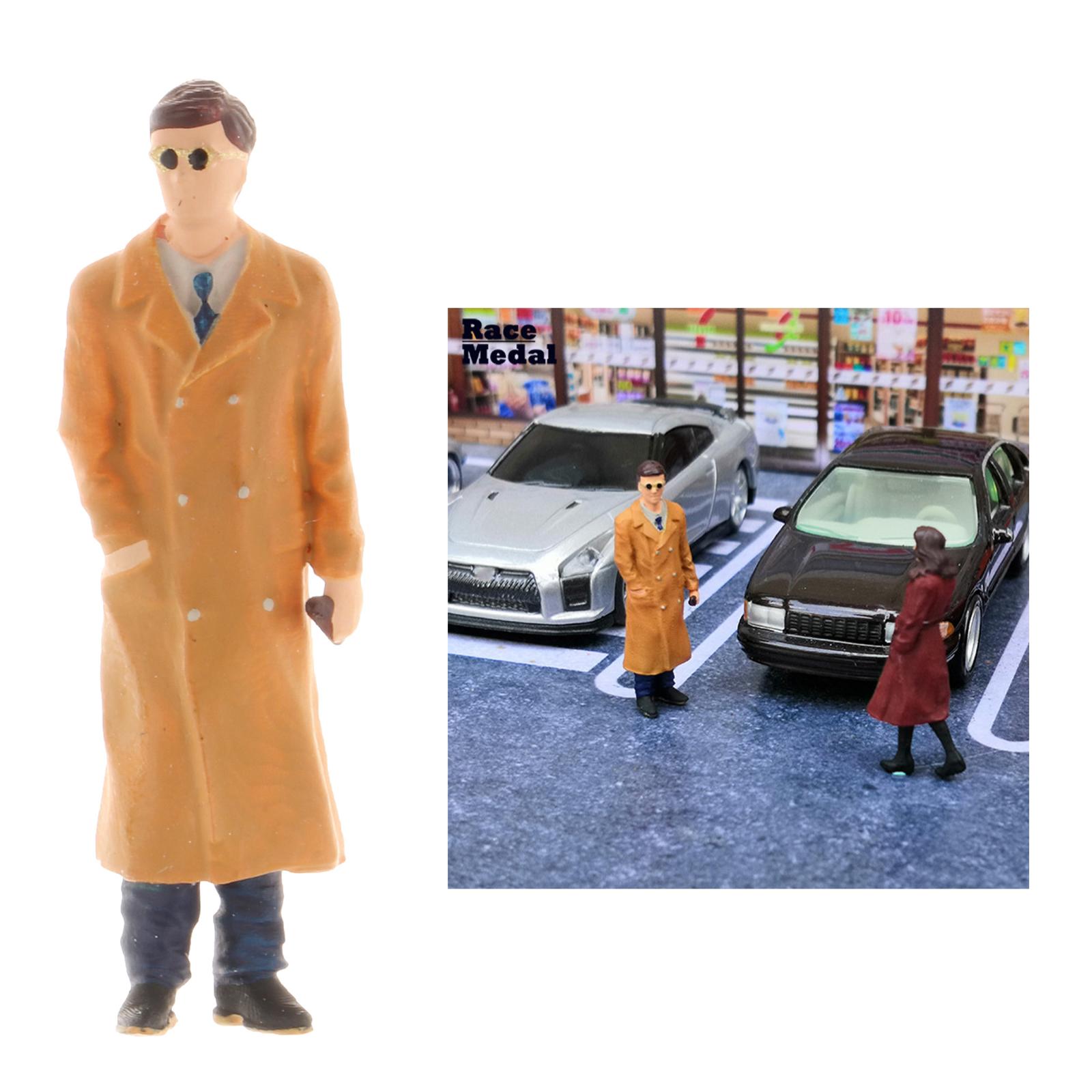 1:64 Model People Figurines for Miniature Scenes for Adults Home Decor