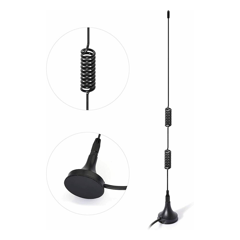 Antenna Aerials VHF UHF Ham Radio Antenna Amateur Radio Mobile Radio Scanner Antenna BNC For Vehicle Mounted Talkie Car Parts