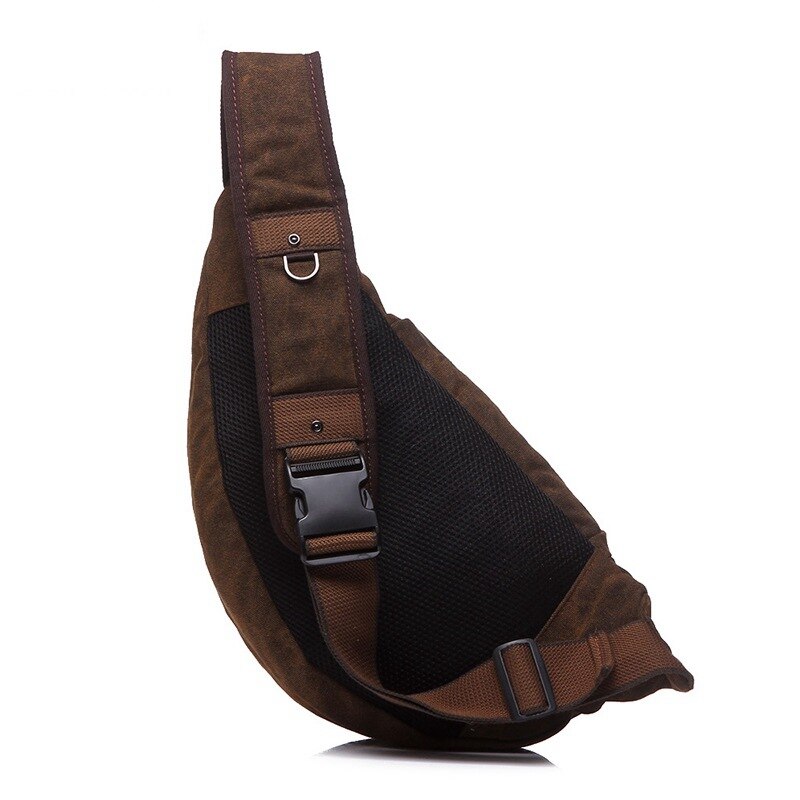 Mannen tas mode canvas borst tassen waterdichte reizen messenger tassen schouder crossbody voor mannen beroemde