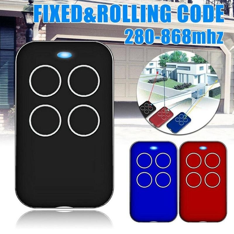 433mhz 4 Channel RF Remote Control Wireless Cloning Home Door RF Accessories Controller Key Electric Control Remote Gate Re B4L4
