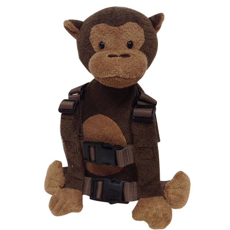 Singe-Assistant de garde pour enfants | 2 en 1, sac à dos de sécurité pour bébés, harnais de marche pour tout-petits, harnais et laisses: Default Title