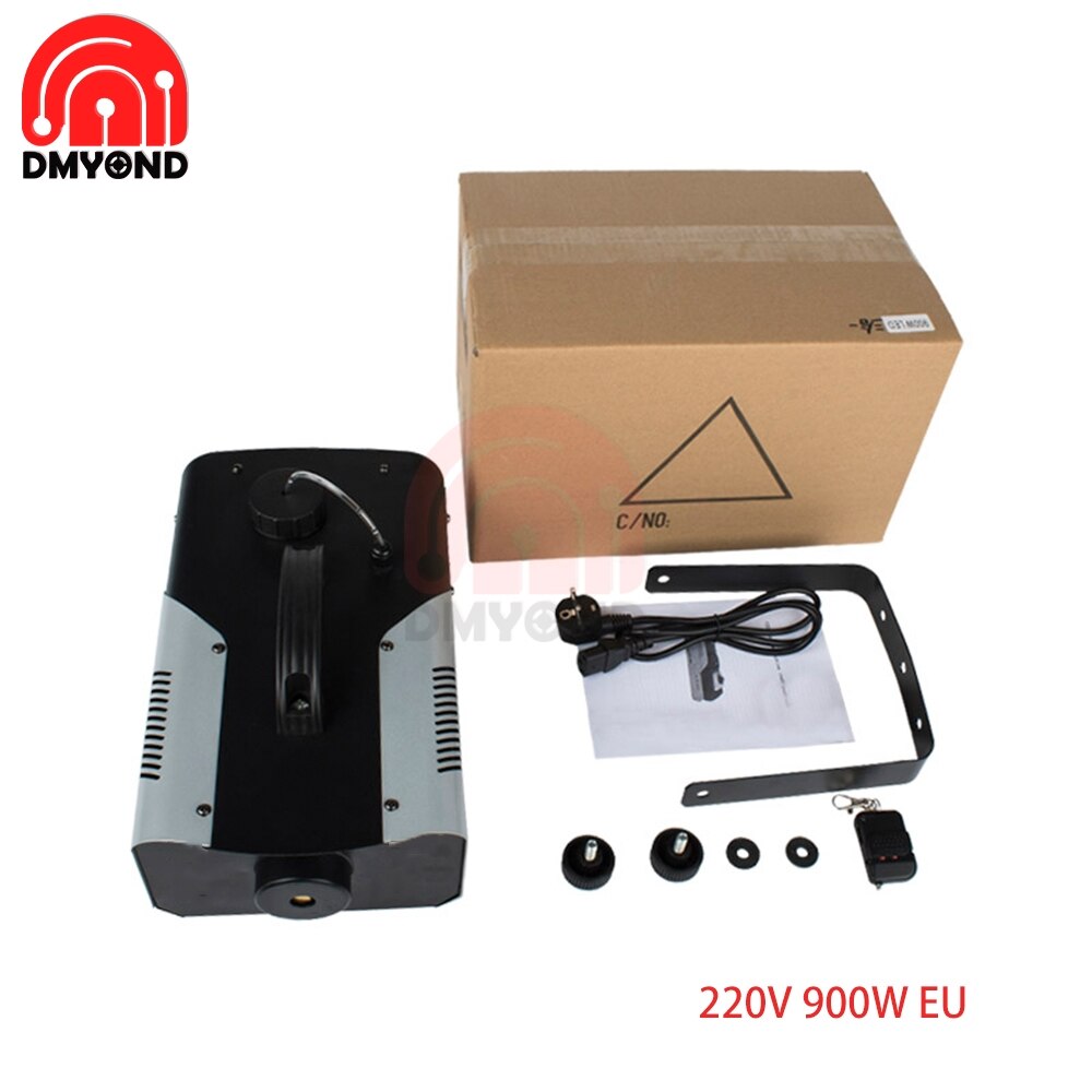 Smoke Machine Mini 1L 900W US EU UK Plug Remote Control Fog Machine Pump Smoke Machine for Nano Disinfection Fogger Machine: UK