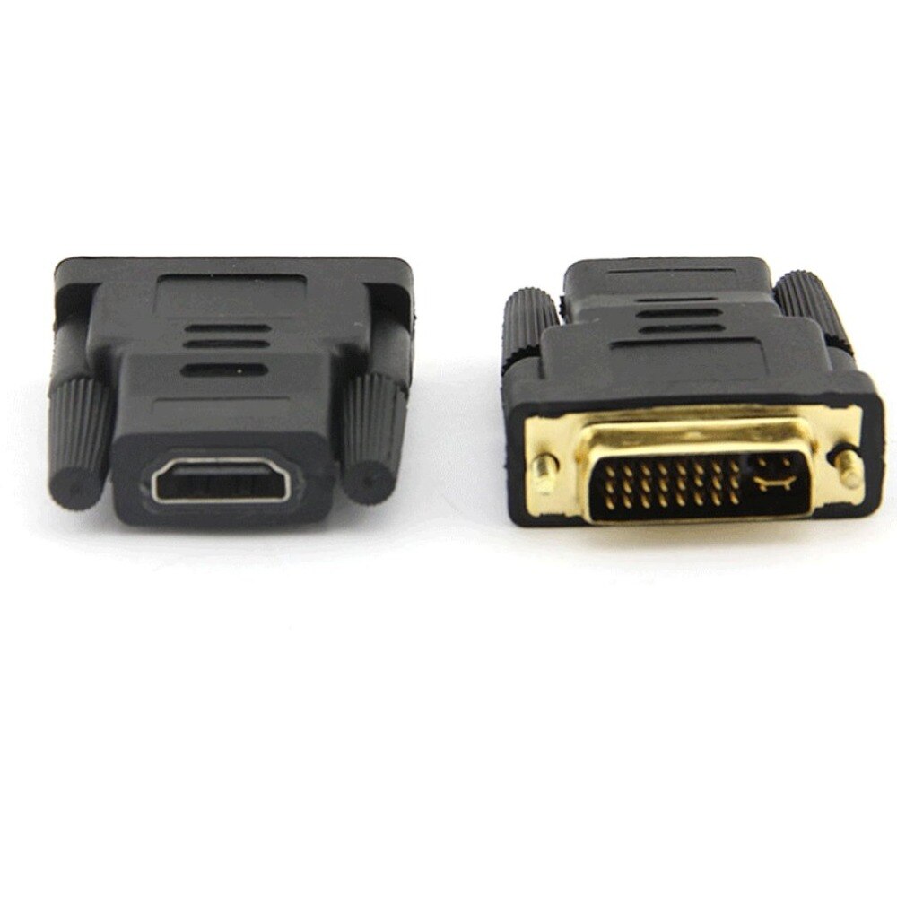 HDMI To DVI Conversion Head 24+1 Needle Switch Head DVI Female To HDMI Male Conversion Plug