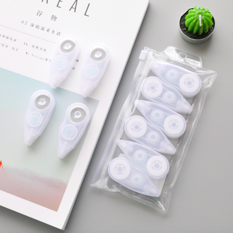 6PCS/lot Roller Correction Tape Long Correct belt Correction Student Tape Stationery Office School Stationery Supplies: 001