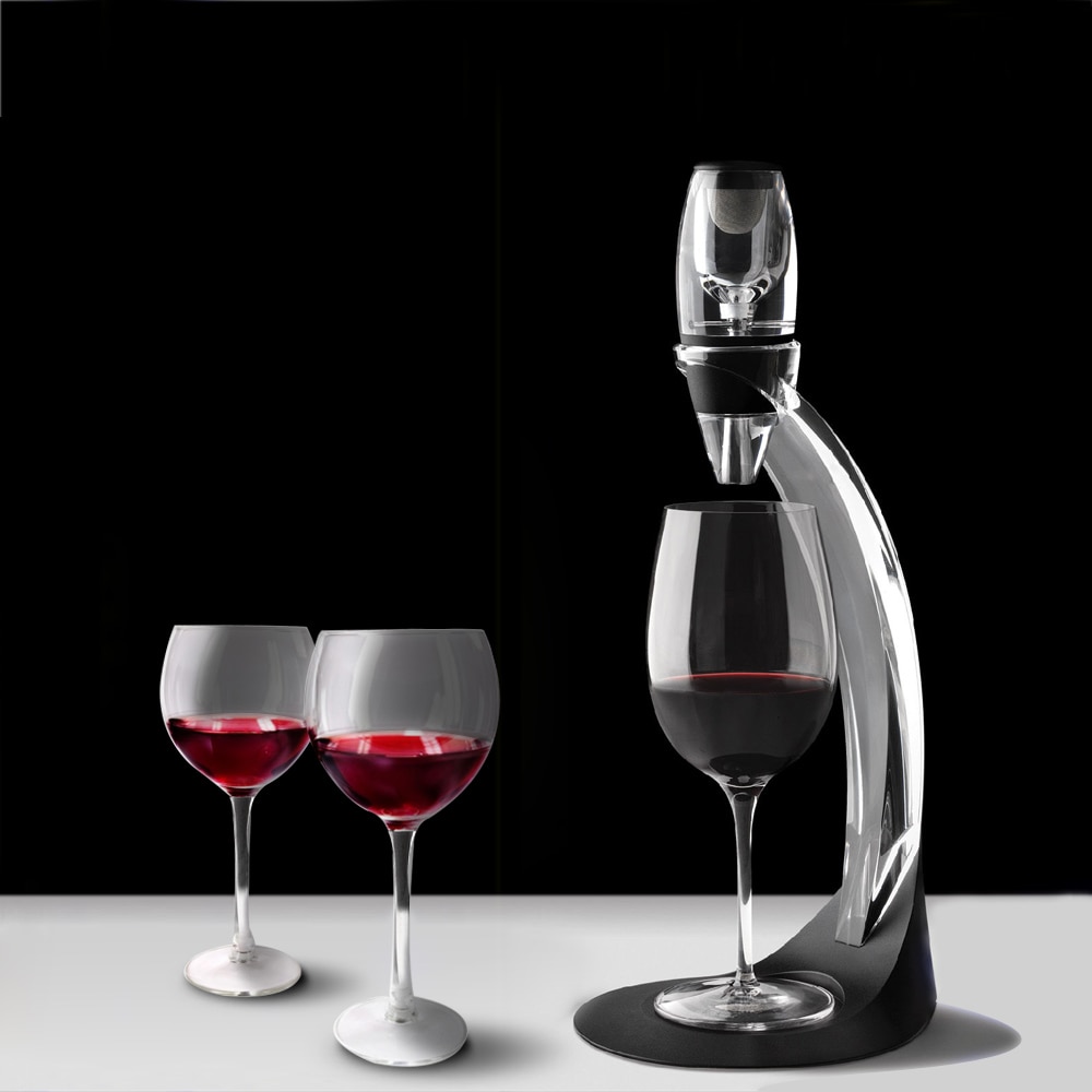 1 Set Details about 1pcs Magic Quick Decanter Wine Aerator Essential Aerating Pouch Filter Red 3Styles