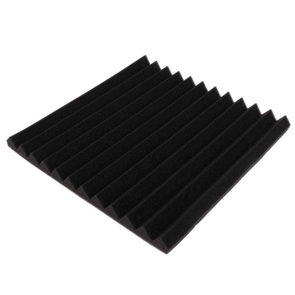 Grijs Akoestische Panelen,akoestische schuimmat,geluidsisolatie wandtegels, akoestische panelen 30x30x5cm,voor voor thuisstudio,podcasts,opname studio (Maat : 30cm/11.81in