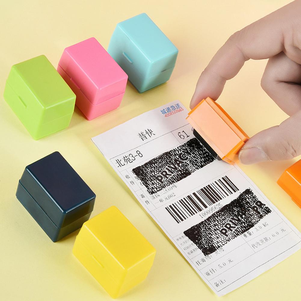 Stamp Roller Useful Small Businesses Identity Theft Protection Stamp Plastic Identity Theft Protection Stamp
