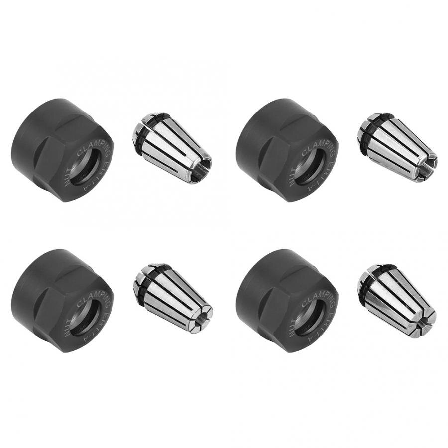 Er11 fjäderhylsa chuck spännmutter svarv delar 3.175/4/5/6mm cnc fräsverktygshållare borrning gängning graveringsmaskin chuck