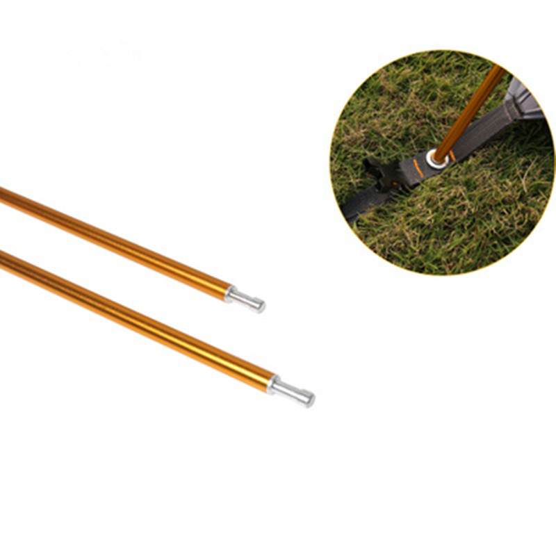 (2pcs) Camping Tent Poles High Strength Alloy 8.5mm 9.5mm 11mm Tent Rod Accessories