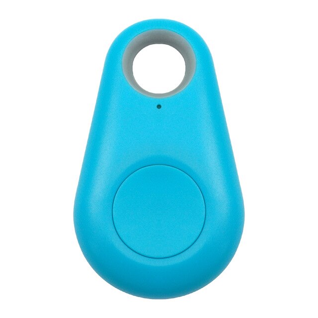 Smart GPS Pet Tracker Mini Anti-Lost Waterproof Bluetooth Locator Tracer For Pet Dog Cat Kids Car Wallet Key Collar Accessories: Blue