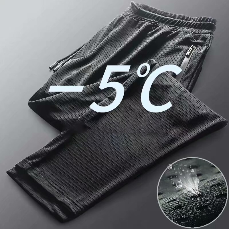 Pantalones de chándal con cremallera para hombre, transpirables, para correr, gimnasio, entrenamiento, malla atlética, con cordón, NOV99