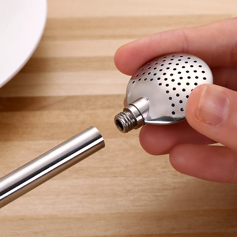 Riutilizzabile Yerba Mate filtro Bombilla di paglia 1 pennello cannuccia in acciaio inossidabile 304 per accessori da tè Mate 1 pz